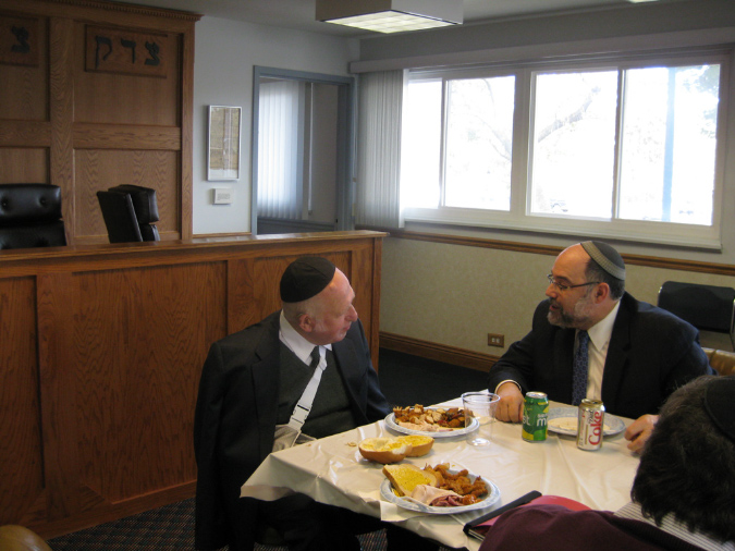 Rav Lichtenstein's Visit